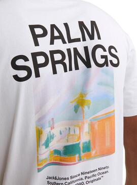 Maillot Jack and Jones Raruba blanc pour homme