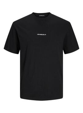 T-shirt Jack and Jones Raruba noir pour homme
