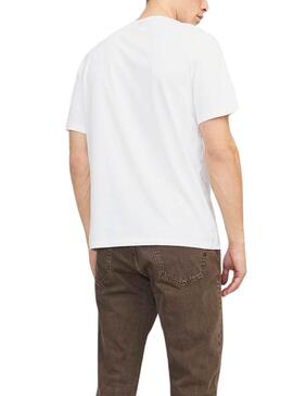 T-shirt Jack and Jones Summer blanc pour homme