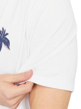 T-shirt Jack and Jones Summer blanc pour homme