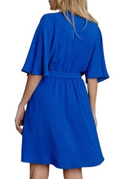 Robe Naf Naf Cristina bleu pour femme