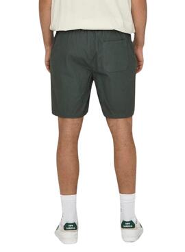 Bermuda Only & Sons Stel Life vert pour homme