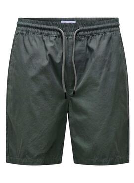 Bermuda Only & Sons Stel Life vert pour homme