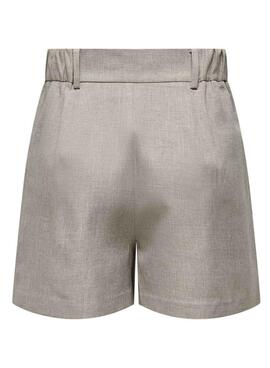 Short uniquement beige pour femme