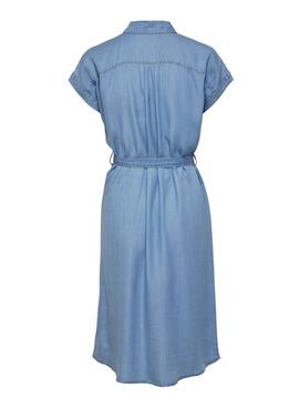 Robe Only Pema Hannover en denim bleu pour femme