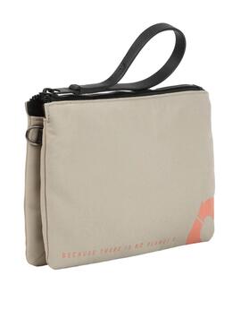 Sac à main Ecoalf Lupita beige pour femme