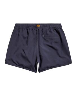 Maillot de bain G-Star Carnic Solid Bleu Basique pour Homme