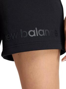Short New Balance Density Noir pour Femme