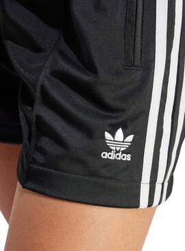 Veste courte Adidas Firebird noire pour femme.