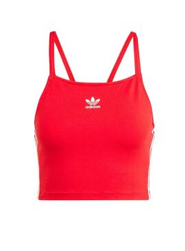 Haut Adidas Stripe Rouge pour Femme