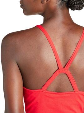 Haut Adidas Stripe Rouge pour Femme