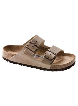 Sandales Birkenstock Arizona huilées toastées pour femmes