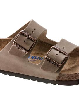 Sandales Birkenstock Arizona huilées toastées pour femmes