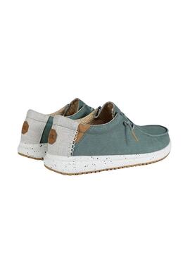 Chaussures Walkin Pitas Wallabi Nias vertes pour hommes