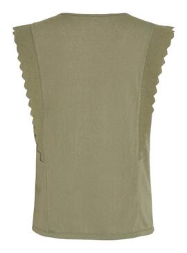 T-shirt Vila Vimosa Vert Pour Femme