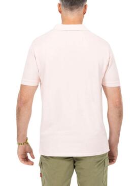 Chemise Polo  El Pulpo Basique Rose Pour Homme