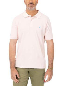 Chemise Polo  El Pulpo Basique Rose Pour Homme