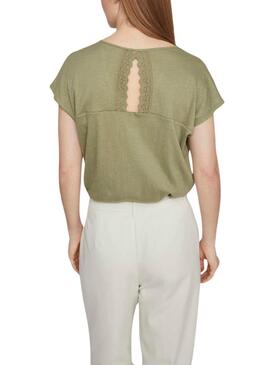 Top Vila Visyma Vert Pour Femme