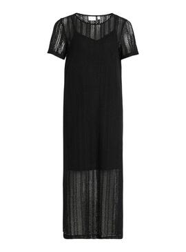 Robe Vila Vigardea Noir pour Femme