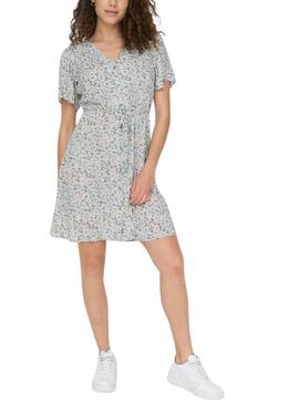 Robe fleurie Only Evida pour femme