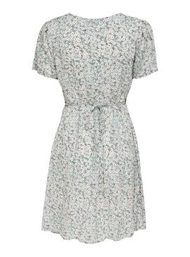 Robe fleurie Only Evida pour femme