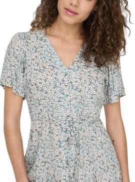 Robe fleurie Only Evida pour femme