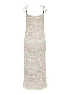 Robe Only Avina Beige pour femme