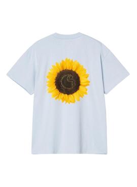 T-shirt Carhartt Sunflower bleue pour homme