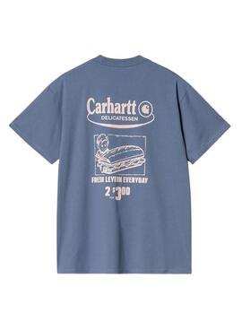 T-shirt Carhartt Catalogue bleu pour homme