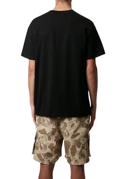 T-shirt Carhartt Pocket Heart noir pour homme.
