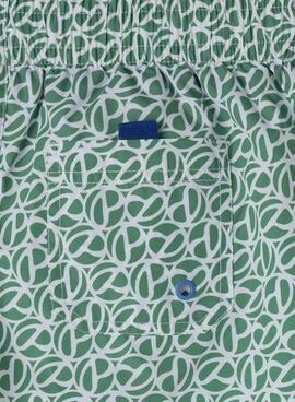 Maillot Pepe Jeans vert imprimé pour garçon