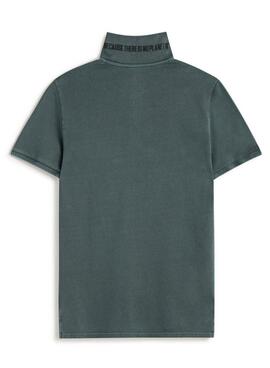 Polo Ecoalf Tedan vert pour homme