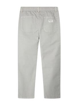 Pantalon Pepe Jeans regular comfort gris pour enfant
