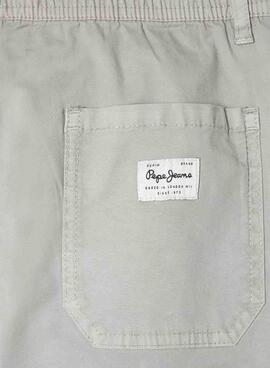 Pantalon Pepe Jeans regular comfort gris pour enfant