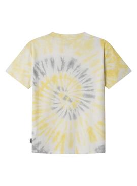 T-shirt Pepe Jeans Freddie jaune pour garçon