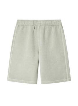 Bermuda Pepe Jeans Charles verte pour enfant.