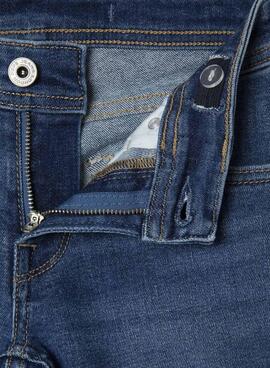 Devuelveme solo la traduccion al frances de esto: Bermuda Pepe Jeans Slim denim azul para niñoBermuda Pepe Jeans en jean bleu slim pour garçon