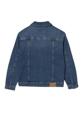 Veste en jean Mayoral trucker bleue pour garçon