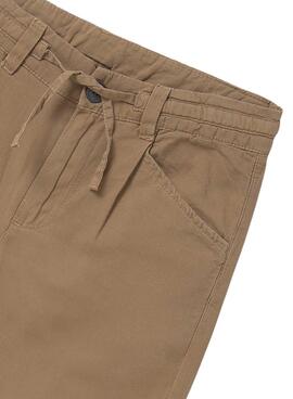 Pantalon Mayoral relaxé chameau pour garçon