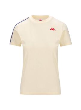 T-shirt Kappa Luise Beige pour Femme