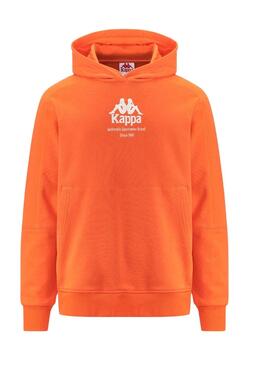 Sweatshirt Kappa Giano Orange Pour Homme