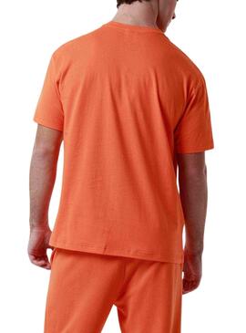  T-shirt  Kappa Gastor Orange Pour Homme