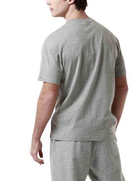 T-shirt Kappa Gastor Gris pour Homme