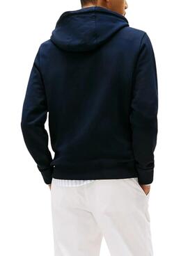 Sweatshirt Tommy Hilfiger Multi Flags bleu marine pour homme