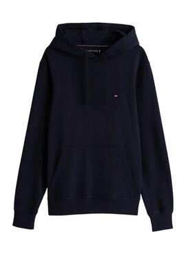 Sweat à capuche Tommy Hilfiger Essential marine pour homme.