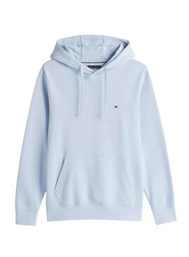 Sweat à capuche Tommy Hilfiger Essential Hoody bleu pour homme