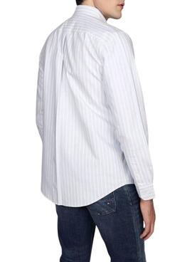 Chemise Tommy Hilfiger Heritage bleue pour homme