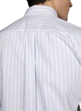 Chemise Tommy Hilfiger Heritage bleue pour homme