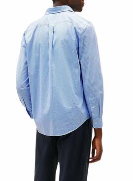 Chemise Tommy Hilfiger Gingham bleue pour homme