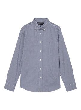 Chemise Tommy Hilfiger à carreaux marins pour homme